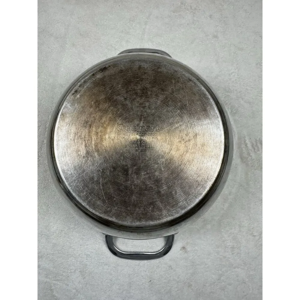 Cuisinart 5.5 Qt Stainless Steel Multi Purpose Pan Dutch Oven 755-26GD No Lid